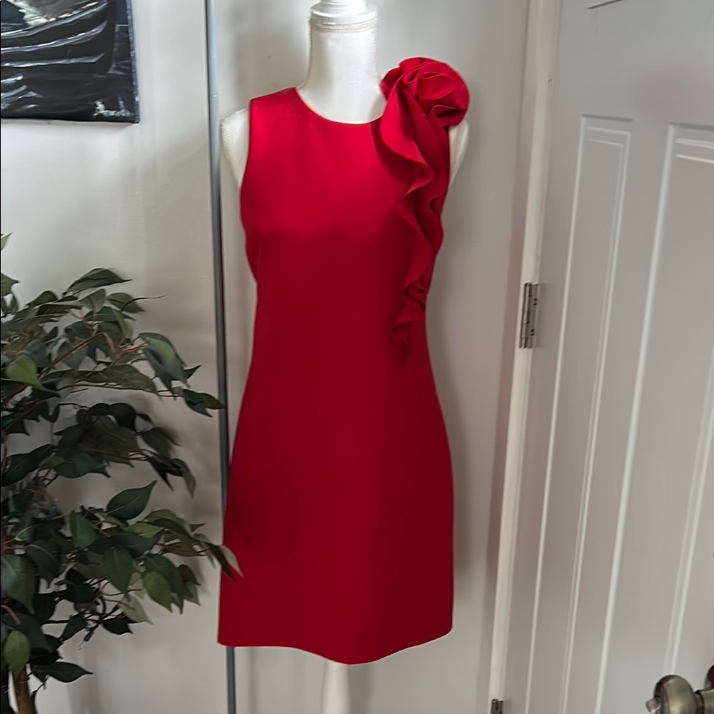 Jason Wu Collection Scarlet Ruffle Mini Dress